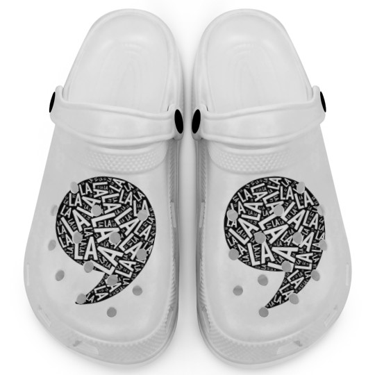 Discover Comma La - Kamala Harris Clogs