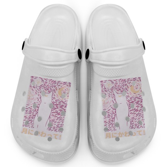 Discover Sailor Moon Cat, Luna Artemis Clogs
