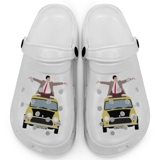 Discover Mr Bean and mini Classic Clogs