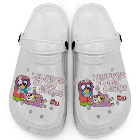Discover I Slipped On My Beans Clogs, BlueyDad Dog Clogs, BlueyDad Bingo Clogs