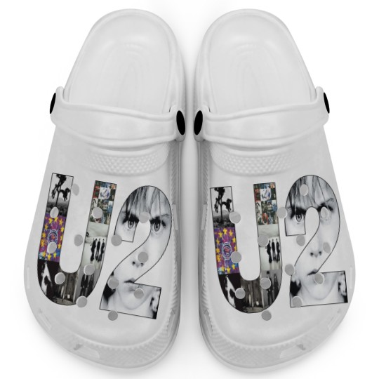 Discover U2 Band 90s Vintage Clogs, Achtung Baby U2 Tour 2023 Clogs