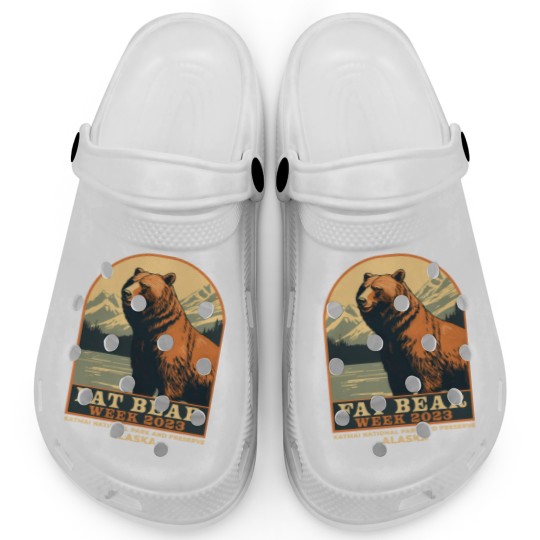 Discover fat bears week - vintage emblem 2024 Clogs