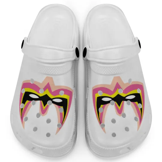 Discover Ultimate Warrior Face Clogs