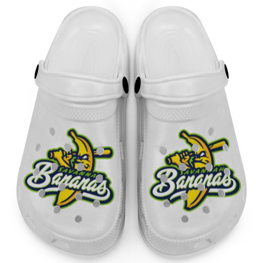 Discover Coastal plain league savanah banana logo Clogs