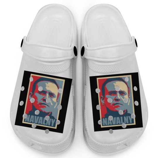 Discover Alexei Navalny Graphic Clogs, Alexei Navalny 1976-2024 Clogs