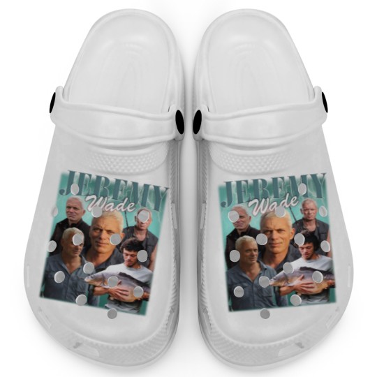 Discover Jeremy Wade Vintage Graphic Clogs