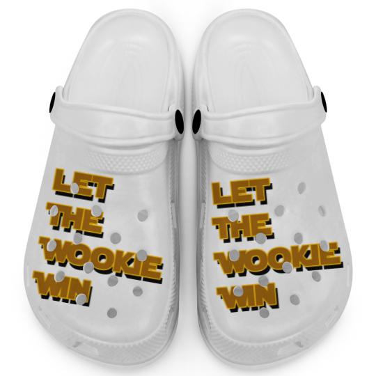 Discover Let The Wookie Win Clogs