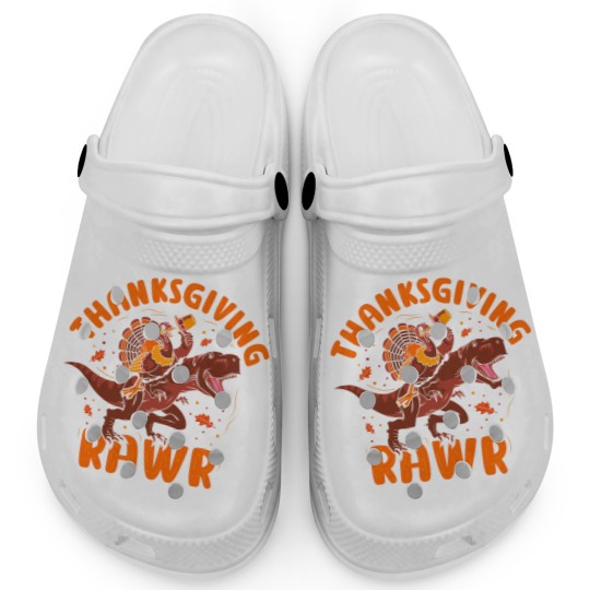 Discover Thanksgiving Thanksgiving Rawr Clogs