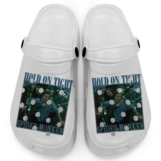 Discover Hold on tight, spider monkey - Twilight - Clogs