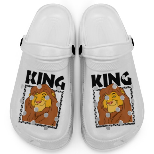 Discover lion king king mufasa Clogs