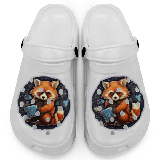 Discover Red Panda Anatomy Clogs