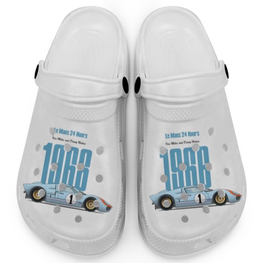 Discover GT40 Ken Miles 1966 Clogs