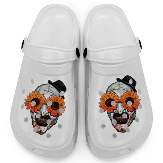 Discover Art The Clown Terrifier 2 Sunflower Sunglasses Classic Clogs