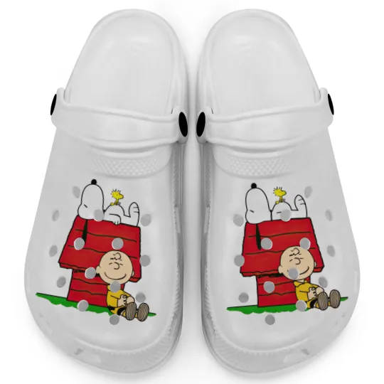 Discover Snoopy Woodstock and Charlie Brown Clogs