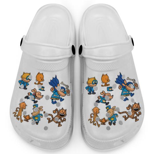Discover Dog Man Clogs