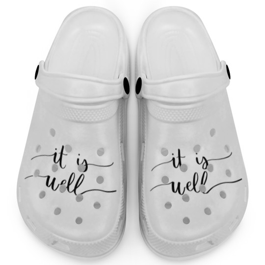 Discover It Is Well Clogs