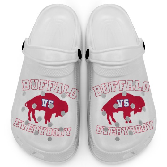 Discover buffalo vs everybody Clogs