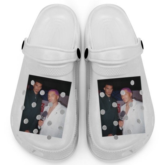 Discover Victor Wembanyama X Jeremy Sochan Graphic Clogs
