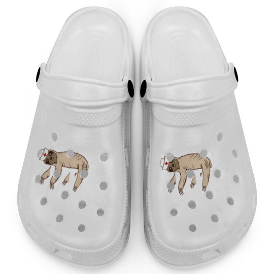 Discover Nurse Sloth Sloth Animal Lovers Nursing Gift Clogs