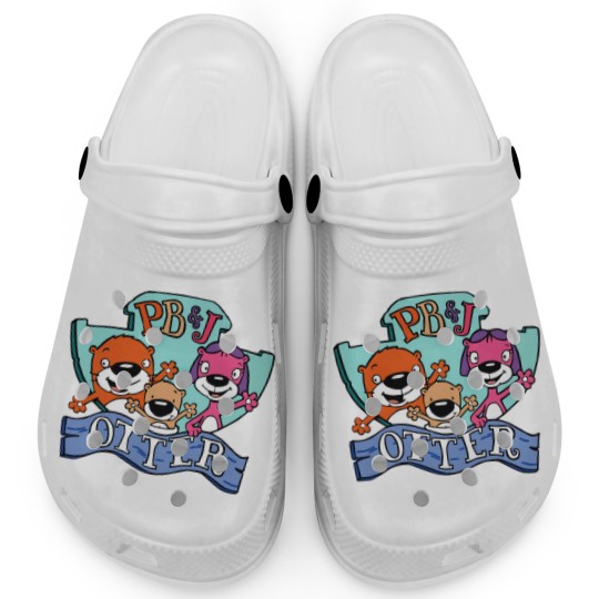 Discover PB And J Otter Sticker Clogs