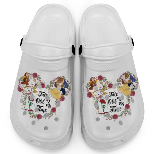 Discover Tale As Old As Time Clogs, Beauty Beast Clogs,