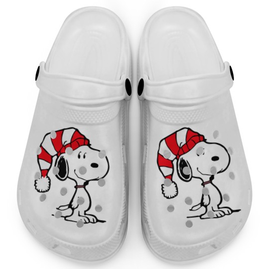 Discover Snoopy Christmas Clogs