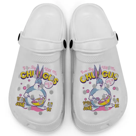 Discover Big Chungus Cereal - Grow Big With Mr Chungus  meme Clogs