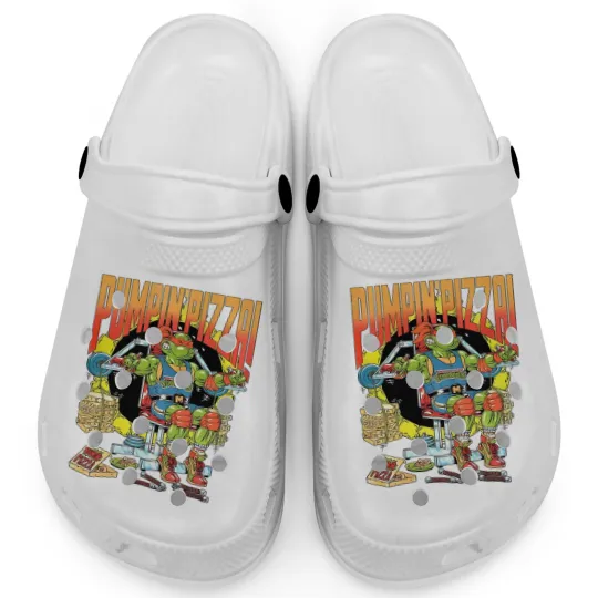Discover Pumpin' Pizza - Ninja Turtles - Clogs