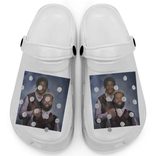 Discover Lamar Jackson OBJ Odell Beckham Jr Baltimore Football Clogs