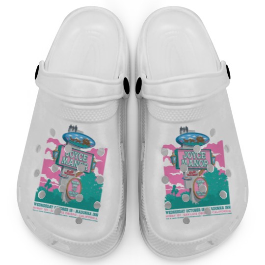 Discover Joyce Manor At Madonna Inn Show Clogs Tigers Jaw Size S-5XL, Multicolor