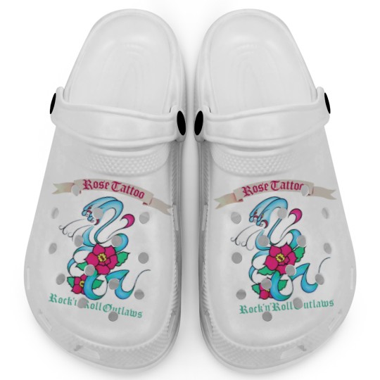 Discover Rose Tattoo Clogs