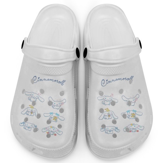 Discover Cinnamoroll Sanrio Pattern Clogs