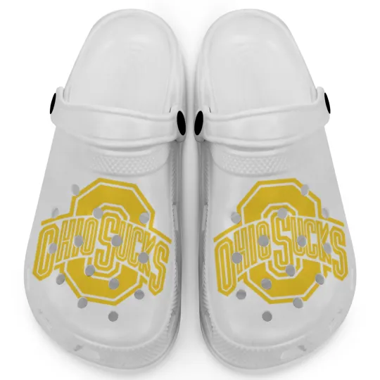 Discover Ohio Sucks Clogs for Michigan Wolverine fans