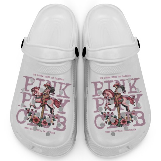 Discover Pink Pony Club Clogs, I'm Gonna Keep On Dancing, Midwest Princess 2024 Tour Clogs