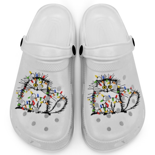 Discover Christmas Funny Cat Clogs, Funny Cat Clogs