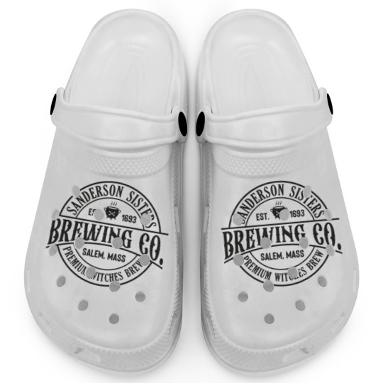 Discover Sanderson Sisters Brewing Co Clogs, sanderson sisters, halloween Clogs, plus size 3x 4x 5x, witches Clogs, fall Clogs