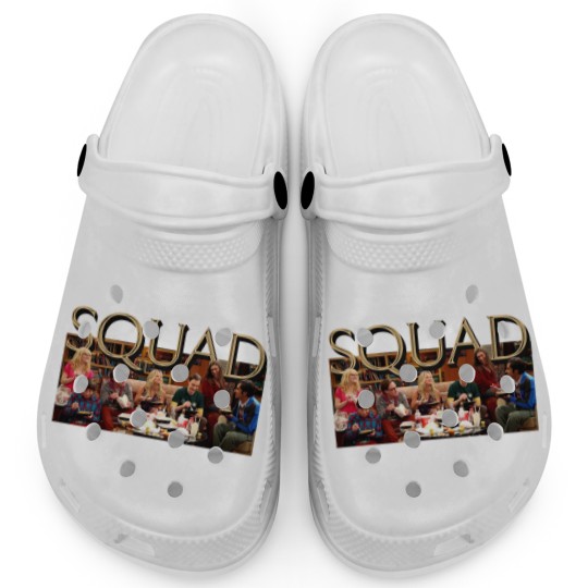 Discover Big Bang Theory Squad Clogs, Funny Big Bang Theory Fan Clogs