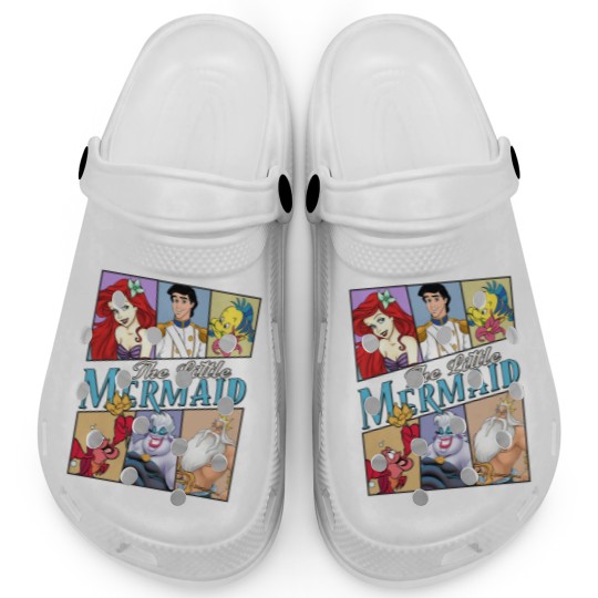 Discover Vintage Little Mermaid  Clogs