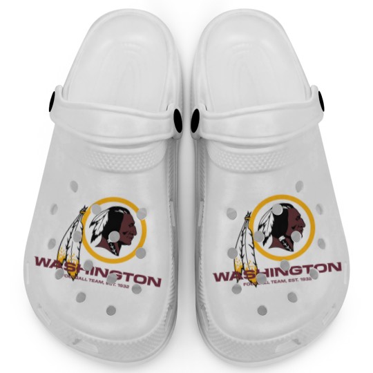 Discover Washington Redskin Clogs