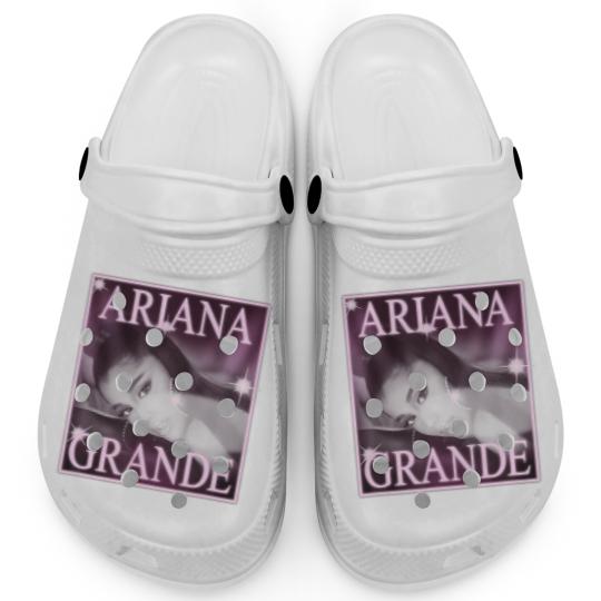 Discover Ariána Grande Thank U Next Homage Clogs