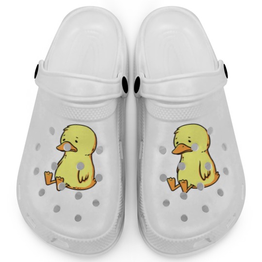 Discover Sadderday Sad As Duck Funny Meme Animal Duck Clogs