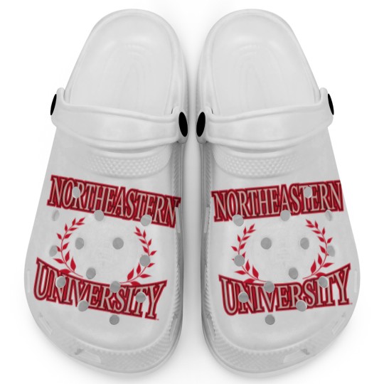 Discover northeastern huskies laurels logo officially licensed t Clogs