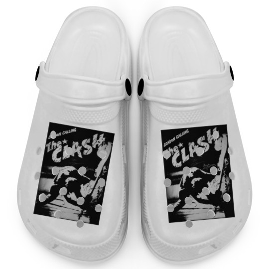 Discover The Clash Clogs, London Calling Clash Vintage Unisex Clogs
