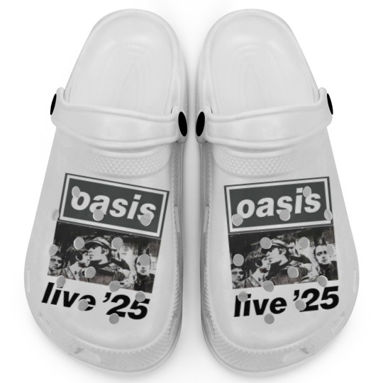 Discover Oasis Live 2025 World Tour  Unisex Clogs Oasis Band Clogs