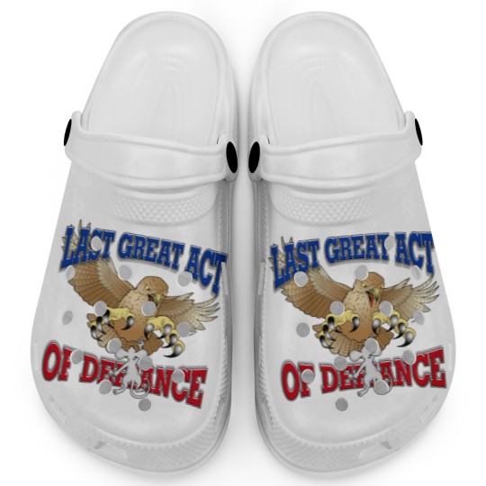 Discover Last Great Act of Defiance Clogs
