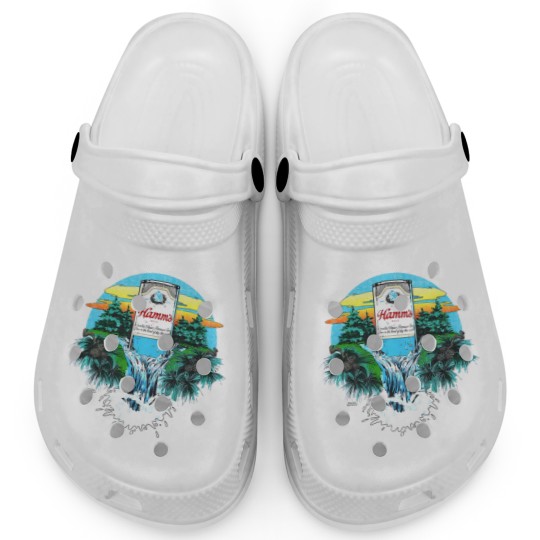 Discover Hamm's Beer 1970s Clogs