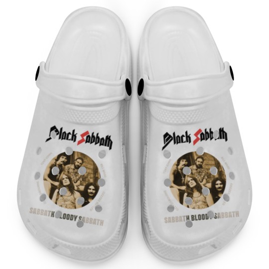 Discover Black Sabbath- Bloody Sabbath rock punk Clogs
