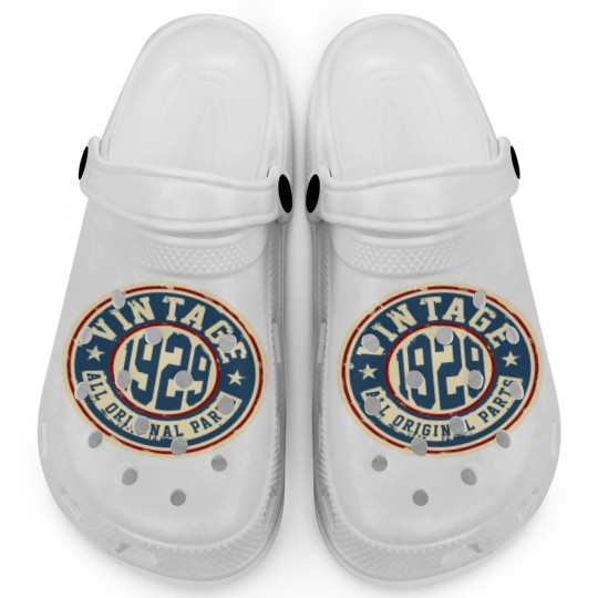 Discover Vintage 1929 All Original Parts Clogs