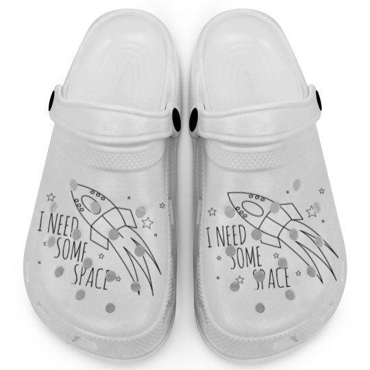 Discover I Need Some Space Psychology Clogs