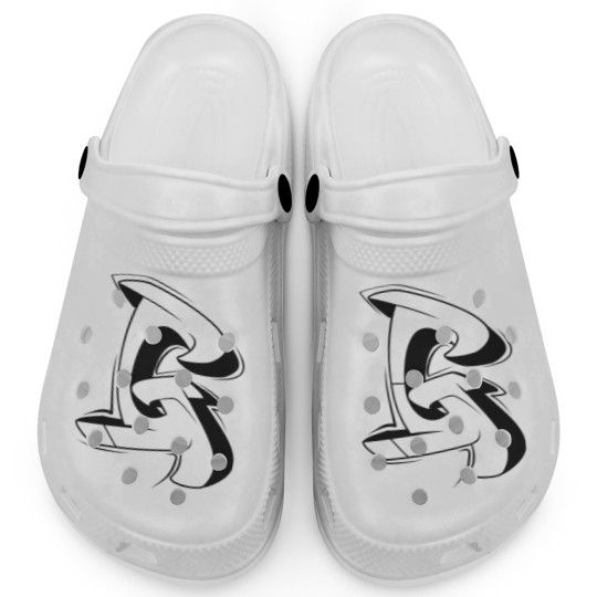 Discover G Graffiti letters initial alphabet gift Clogs